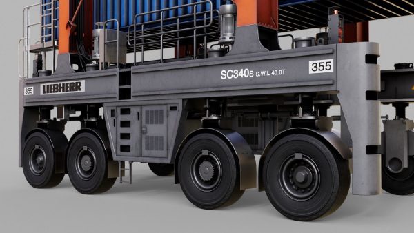 Straddle carrier