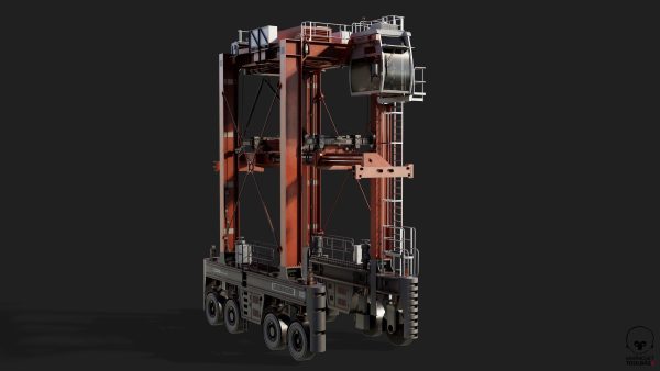 Straddle carrier