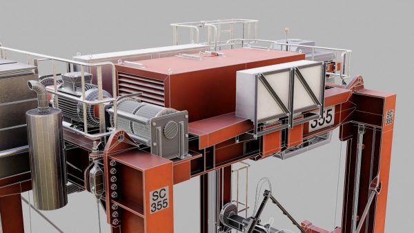 Straddle carrier