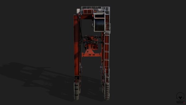 Straddle carrier