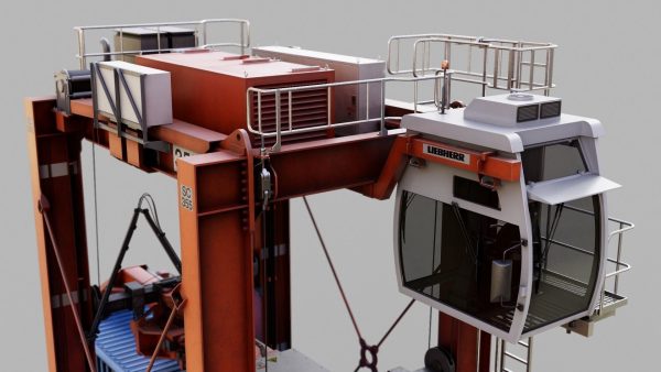 Straddle carrier
