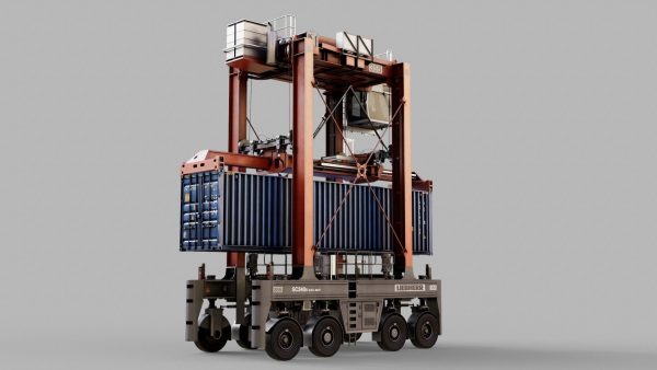 Straddle carrier