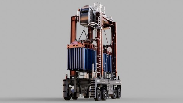 Straddle carrier