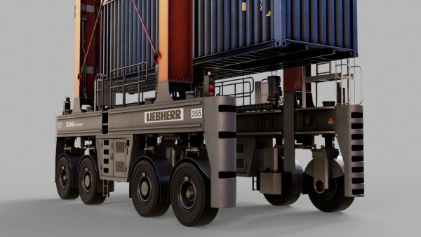 Straddle carrier