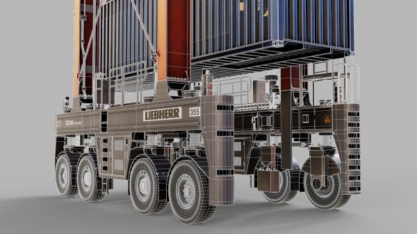 Straddle carrier