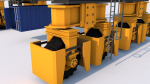 Straddle Carrier Machine