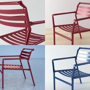 straw-lounge-chair-3d-model
