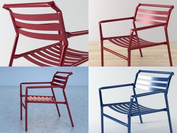 Straw lounge chair
