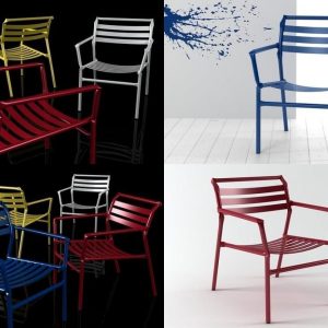 Straw lounge chair