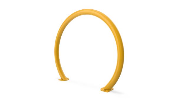 Street Bicycle Parking Yellow