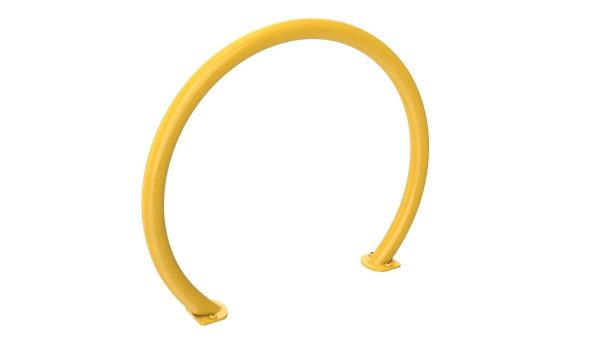 Street Bicycle Parking Yellow