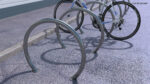 Street Bicycle Rack Chrome