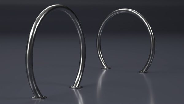 Street Bicycle Rack Chrome