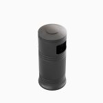 Street Trash Bin 01