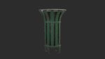 Street Trash Bin