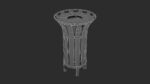 Street Trash Bin