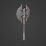 Stylized Big Axe