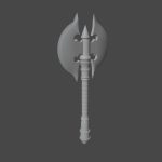 Stylized Big Axe
