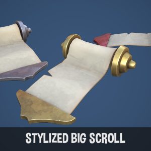 Stylized Big Scroll