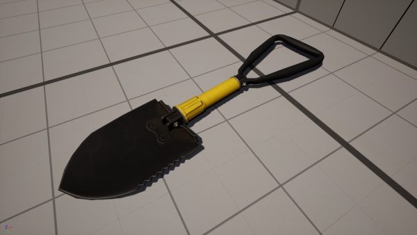 Stylized Camping Shovel