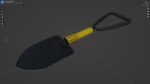 Stylized Camping Shovel