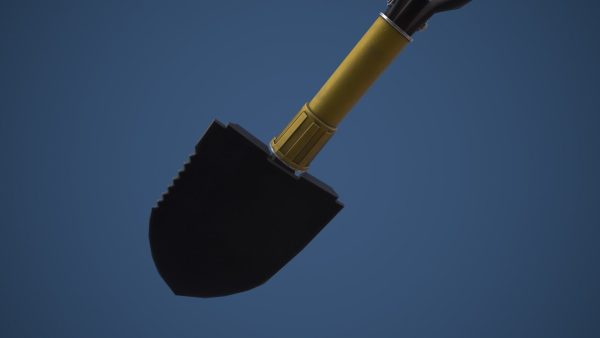 Stylized Camping Shovel
