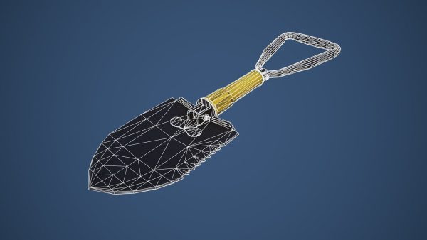 Stylized Camping Shovel