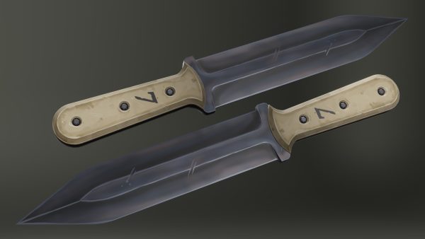Stylized Military Knife