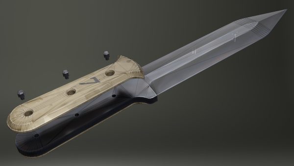 Stylized Military Knife