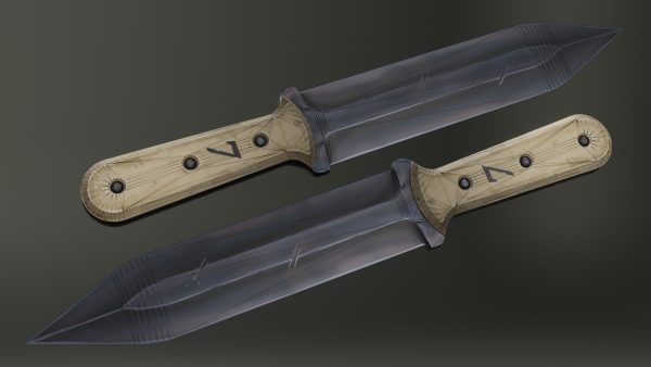 Stylized Military Knife