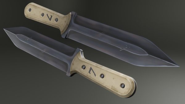 Stylized Military Knife