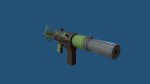 Stylized Silenced Submachine Gun