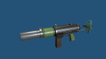 Stylized Silenced Submachine Gun