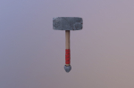 Stylized Viking War Hammer
