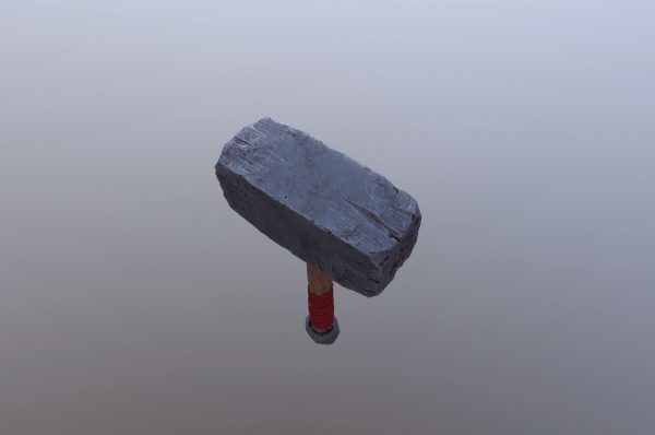 Stylized Viking War Hammer