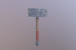 Stylized Viking War Hammer