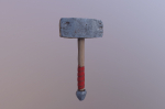 Stylized Viking War Hammer
