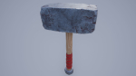Stylized Viking War Hammer