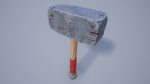 Stylized Viking War Hammer