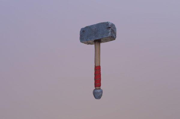 Stylized Viking War Hammer