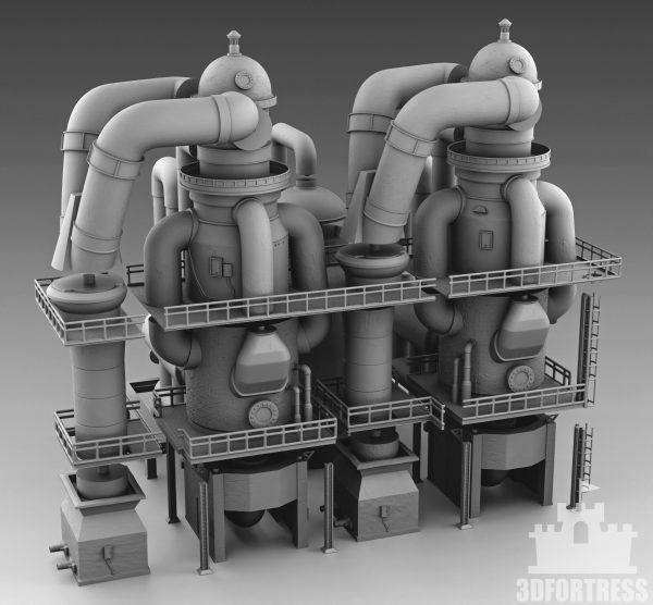 Styrofoam production plant