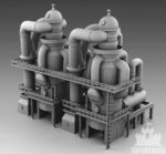 Styrofoam production plant