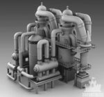 Styrofoam production plant