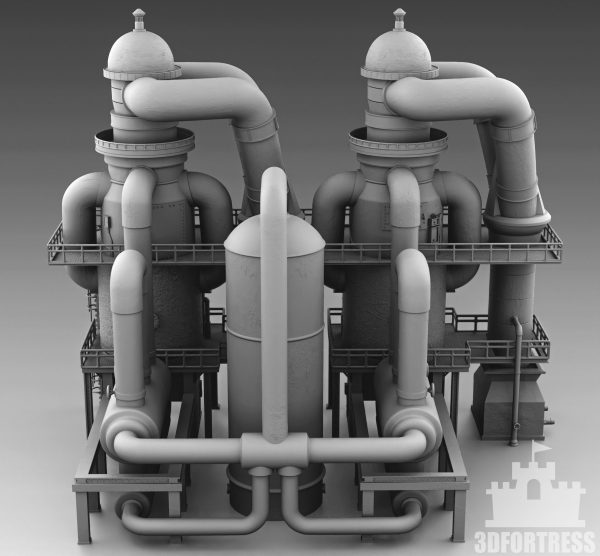 Styrofoam production plant