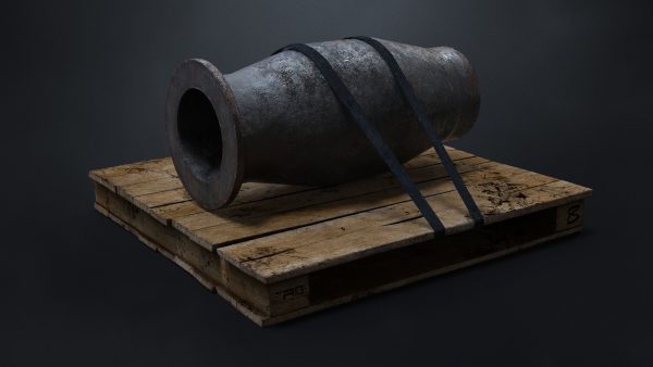 SUBD - Low Poly Loaded Industrial Pallet Prop
