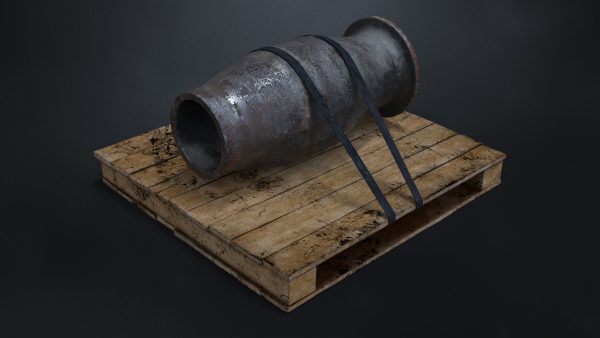 SUBD - Low Poly Loaded Industrial Pallet Prop