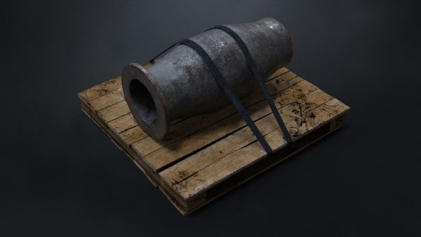 SUBD - Low Poly Loaded Industrial Pallet Prop