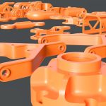 Subdivision Ready Mechanical Parts Kit-Bash