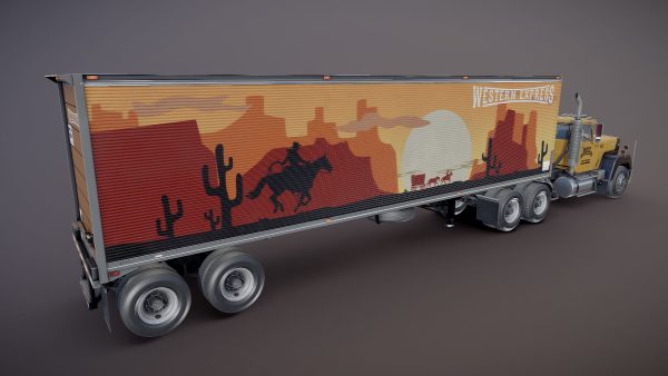 SuperLiner dryvan truck