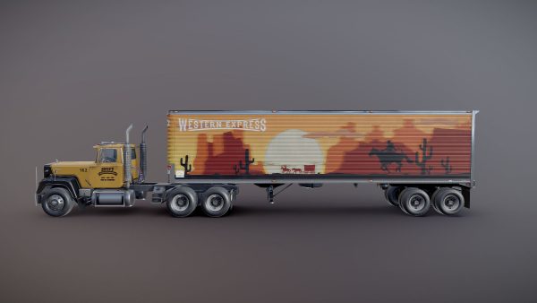 SuperLiner dryvan truck